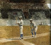 Thomas Eakins The Study of Baseball painting